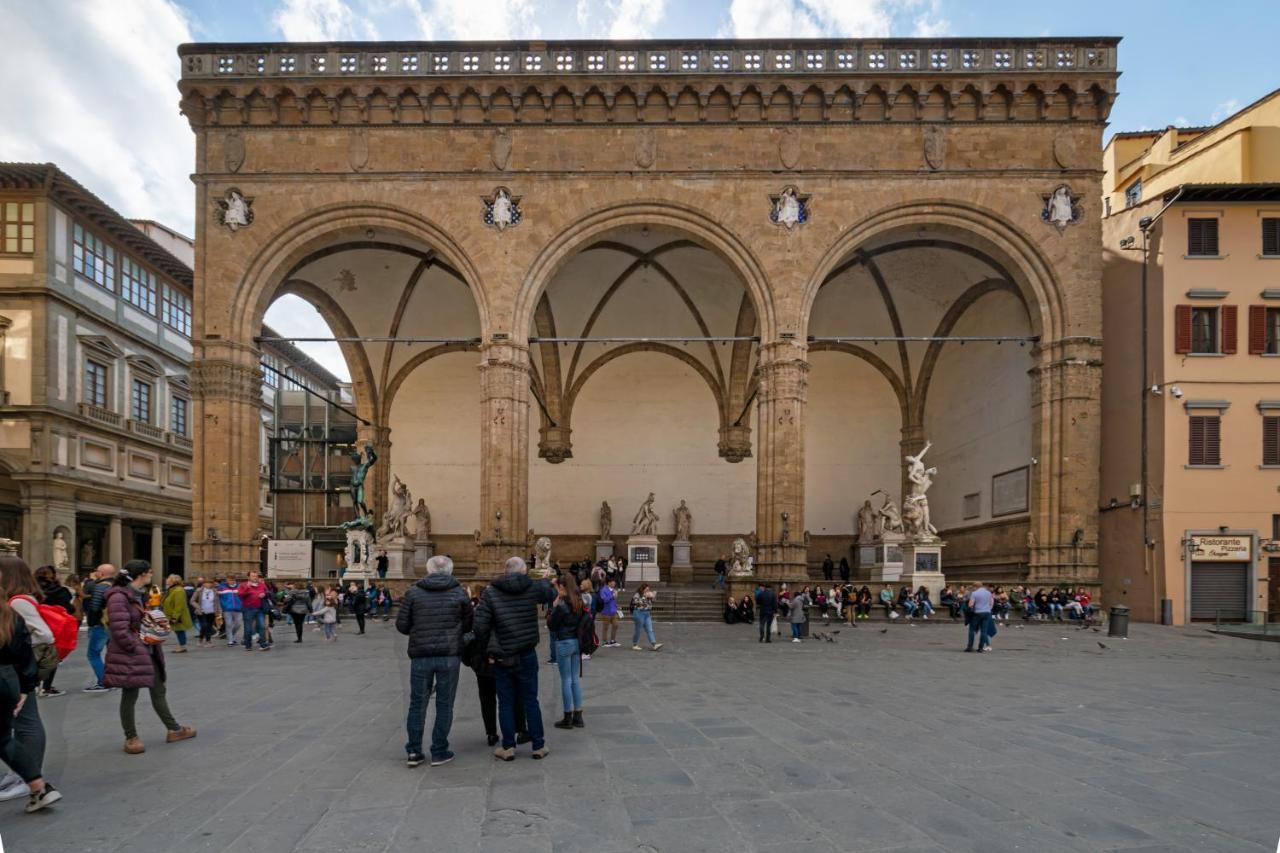 La Loggia Della Signoria Charming Loft Florença Exterior foto